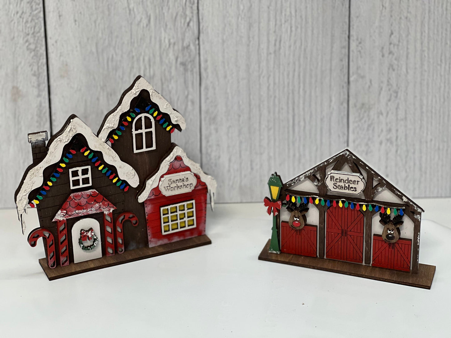 Christmas Village Blanks