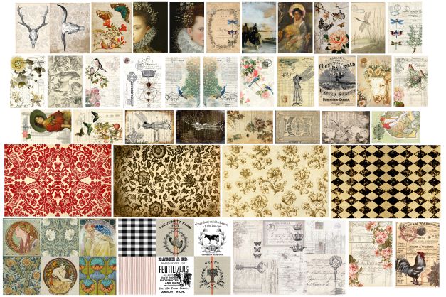 Catalog Decoupage Paper