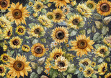 Field of Sunflowers Rice Paper